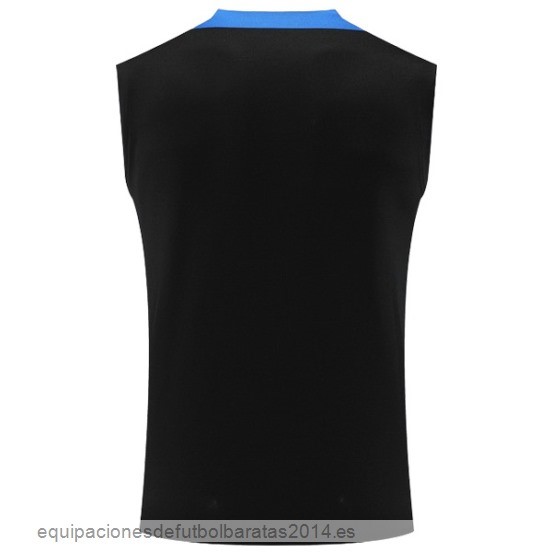 Nuevo Entrenamiento Sin Mangas Inter Milan 24/25 Negro Azul Baratas